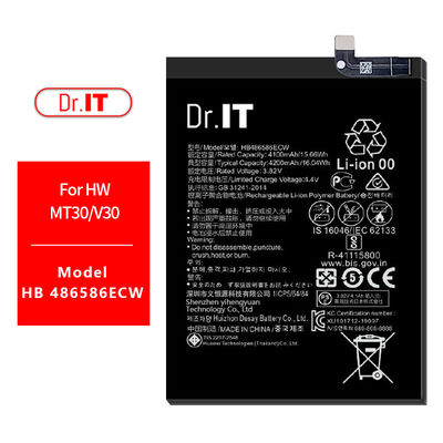 Heat Resistant HB486586ECW Huawei Phone Battery Replacement 4200mAh