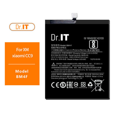 ROHS 4000mAh Lithium Ion Phone Battery Replacement Mi BM4F CC9