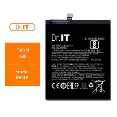 K30 Mi BM4P Lithium Ion Phone Battery Rechargeable Temperature Resistance