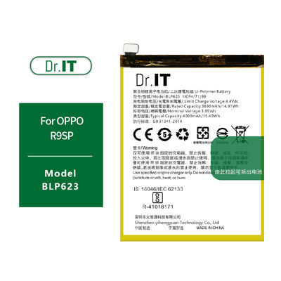 BLP623 OPPO Battery 4000mah Cell Phone Batteries 3.85V High Capacity