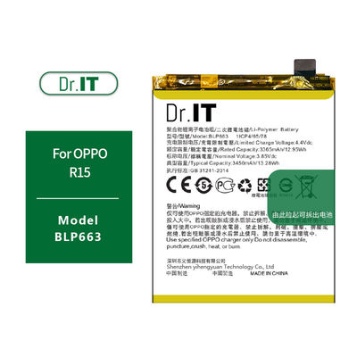 Over Current Protection A15 OPPO Phone Battery BLP663 3450mAh