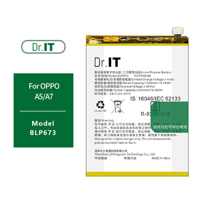 4230mAh BLP673 Oppo A7 Battery Replacement Rechargeable Batteries