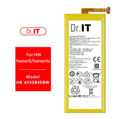3000mAh 3.85V Huawei Phone Battery HB4242B4EBW