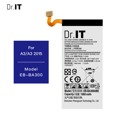 4000mAh Samsung A3 2015 Battery Replacement Compression Resistance