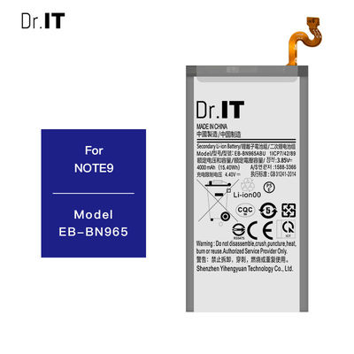 OEM NOTE9 EB BN965 Samsung Phone Batteries 4000mAh ROHS Standard