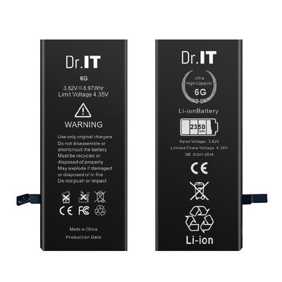 2350mAh 6G Iphone High Capacity Battery