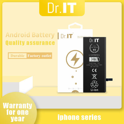 High Discharge Rate 2350mAh Lithium Ion Cell Phone Battery For Iphone 6S