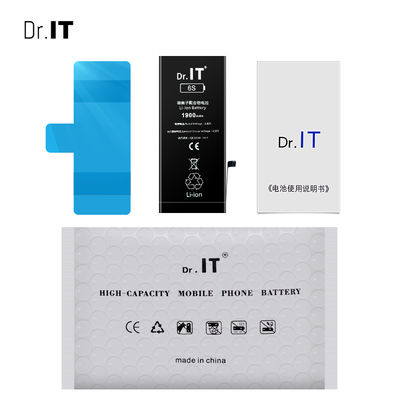Original Capacity Lithium Iphone Battery 1900mAh Dual IC Protection OEM