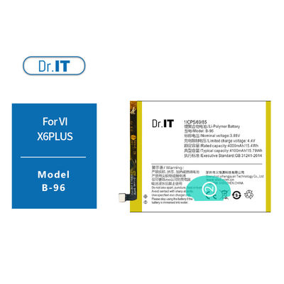 B 96 3.85V 4000mAh Cell Phone Internal Battery For VIVO X6PLUSA