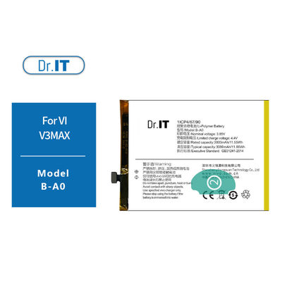 Eco Friendly V3 MAX Vivo Phone Battery Replacement 3000mAh 3.85V