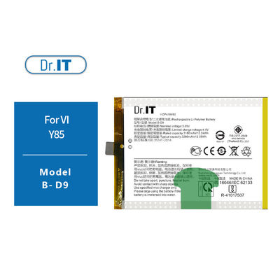 OEM Li Polymer 3180mAh Rechargeable Phone Battery For Vivo Y85