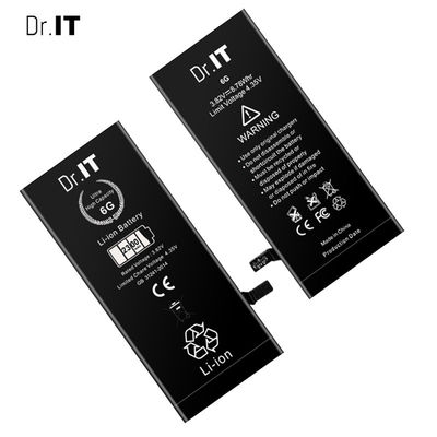 Lithium 3.8V Iphone 6G Battery Mah 2300mAh Dual IC Protection
