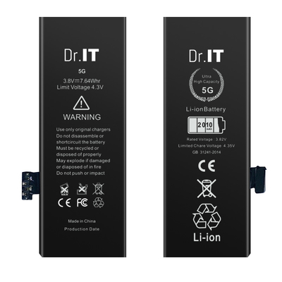 4.4V Iphone Battery Lithium Cobaltate Fits For IPHONE 5 Serise