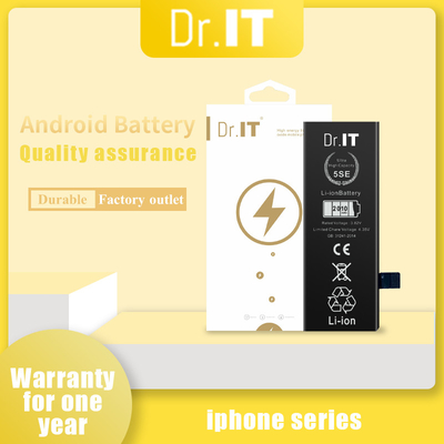Mobile Phone High Capacity Iphone Se Battery Li Polymer Type