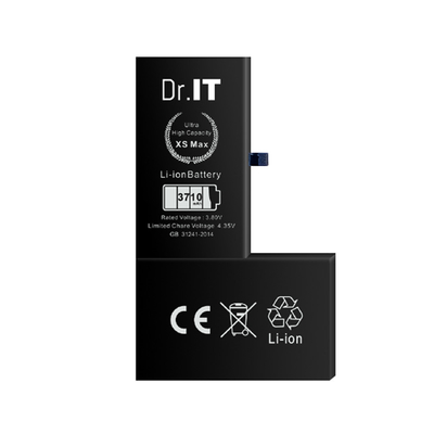 Li Polymer High Capacity Iphone Xs Max Battery 4.4V Charge