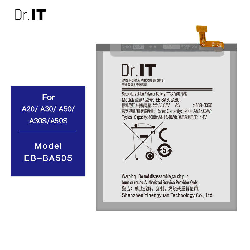 A20 A30 A50 EB BA505 Samsung Phone Batteries Replace