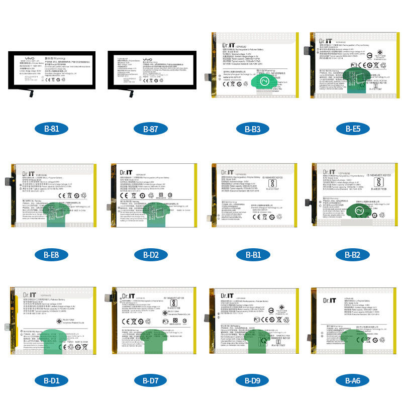 OEM Approved 2400mAh Vivo Phone Battery X6A X6D high Capacity